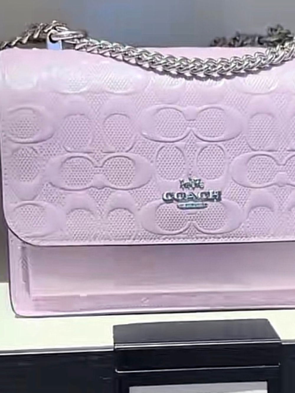 COACH terri purple bag